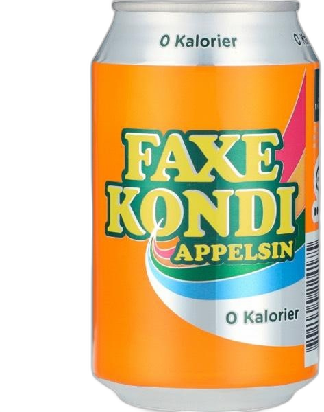 Faxe Kondi Appelsin 0 kalorier 